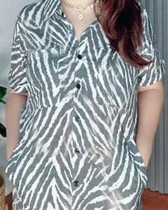 Toni Printed Tunic Dress 0044