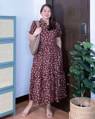 Bianca Maxi Printed Dress 0247