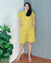Load image into Gallery viewer, *Chloe Mustard Premium Linen Coordinates 0010