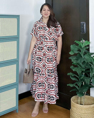 *Lysa Maxi Printed Dress 0054