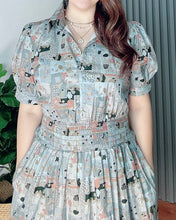 Load image into Gallery viewer, *Diana Maxi Printed Dress 0101