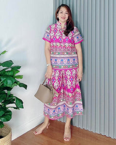 *Justine Printed Coordinates 0011