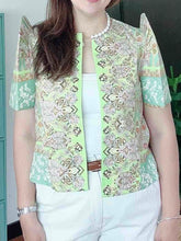 Load image into Gallery viewer, Marcela Filipiñana- Inspired Bolero Top 0023
