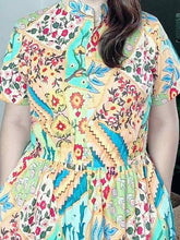 Load image into Gallery viewer, *Selena Maxi Printed Dress 0029