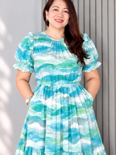 Load image into Gallery viewer, *Martha Maxi Printed Dress 0080