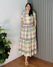 Load image into Gallery viewer, *Martha Maxi Checkered Dress 0071