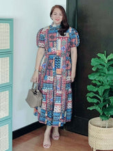 Load image into Gallery viewer, *Bianca Maxi Printed Dress 0255