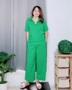 Heart Plain  Forrest Green Coordinates 0063