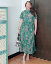 Load image into Gallery viewer, *Selena Maxi Printed Dress 0024