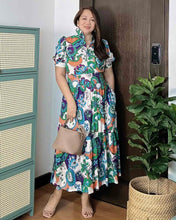 Load image into Gallery viewer, Diana Maxi Printed Dress 0080