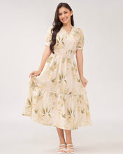 Load image into Gallery viewer, Sale! Sigrid Maxi Printed Dress 0046