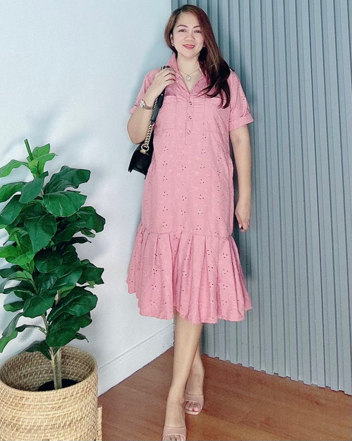 *Harper Eyelet Embroidered Dress 0008