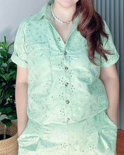 Load image into Gallery viewer, *Monique Eyelet Sage Coordinates 0003