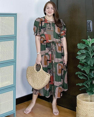 *Alexa Printed Dress 0060