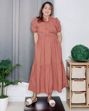 Load image into Gallery viewer, Bianca Maxi Plain Dress 0080