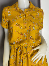 Load image into Gallery viewer, *Dahna Drawstring Printed Dress 0361