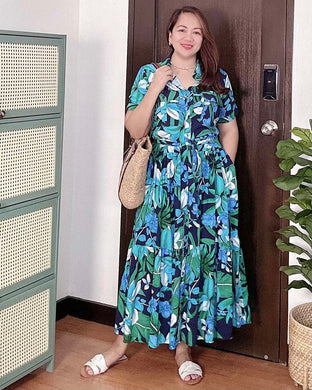 Kelly Maxi Printed Dress 0041