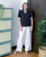 Load image into Gallery viewer, *Maria Filipiñana Inspired Black Top 0021