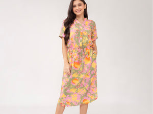 Aimee Printed Dress 0031