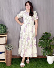 Load image into Gallery viewer, Sale! Atasha Printed Maxi  Dress  0037