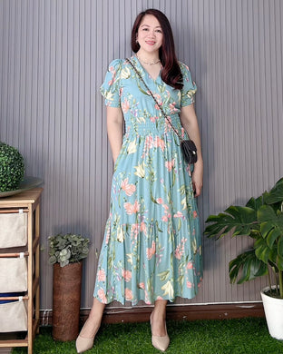Sigrid Maxi Printed Dress 0019