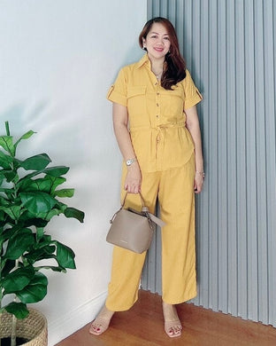 *Ingrid Plain Mustard Coordinates 0011