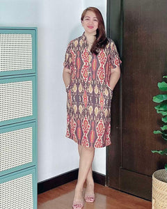 *Bea Printed Dress 0445