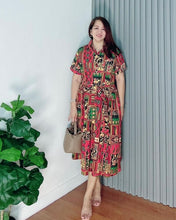 Load image into Gallery viewer, *Ara Printed Dress 0012