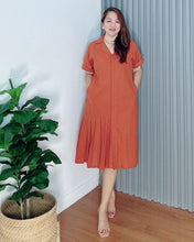 Load image into Gallery viewer, Gela Cotton Linen Dress 0004