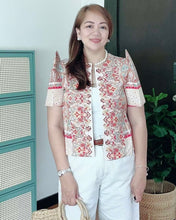 Load image into Gallery viewer, Marcela Filipiñana- Inspired Bolero Top 0020