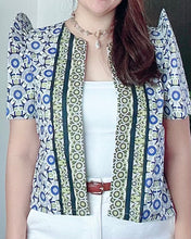 Load image into Gallery viewer, Marcela Filipiñana- Inspired Bolero Top 0014
