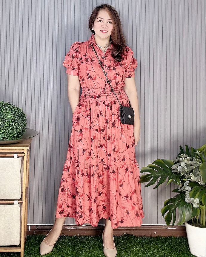 Diana Maxi Printed Dress 0049