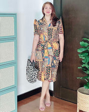 Load image into Gallery viewer, *Amor Filipiñana Printed Dress 0008