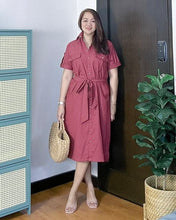 Load image into Gallery viewer, *Elena Premium Cotton Acid Linen Dress 0089