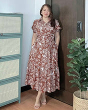 Load image into Gallery viewer, Diana Maxi Printed Dress 0086