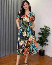 Load image into Gallery viewer, Sale! Sigrid Maxi Printed Dress 0045