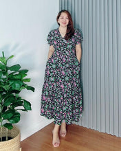 Load image into Gallery viewer, *Ariana Printed Maxi Dress 0100