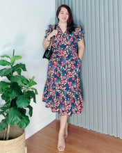 Load image into Gallery viewer, *Say Printed Overlap Maxi Dress 0019