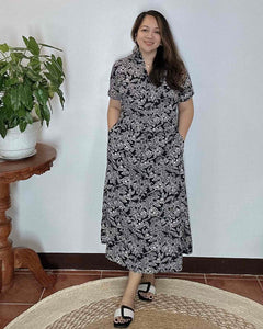 Dahna Printed Maxi Dress 0315