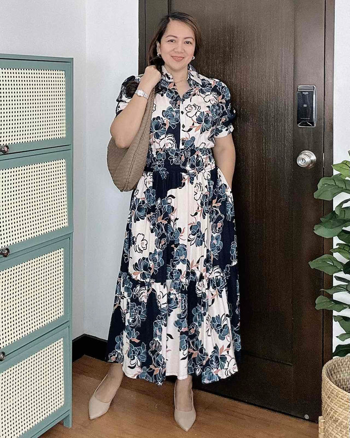 Diana Maxi Printed Dress 0066