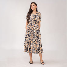 Load image into Gallery viewer, Sale! Sigrid Maxi Printed Dress 0044