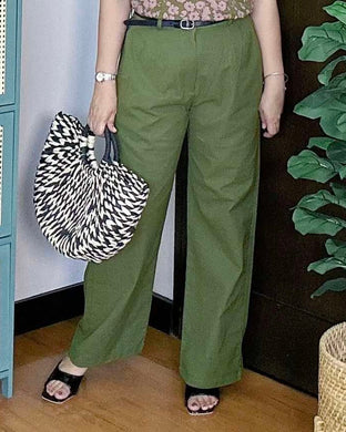 *Vika Plain Pants 0019