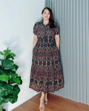Load image into Gallery viewer, *Amara Maxi Printed Dress 0003