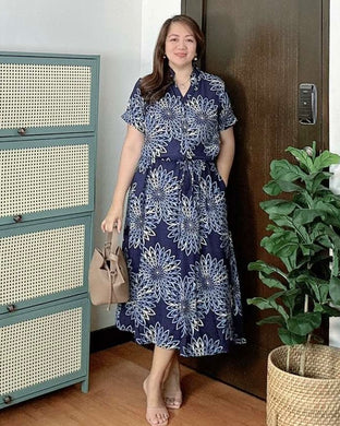 *Donna Printed Dress 0348