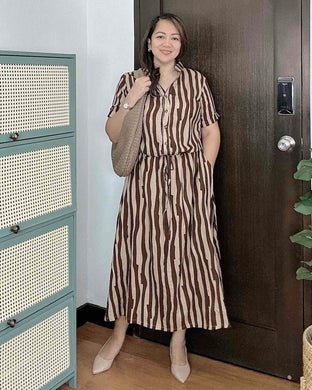 Donna Striped Dress 0328