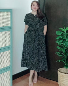 *Alexa Printed Dress 0066