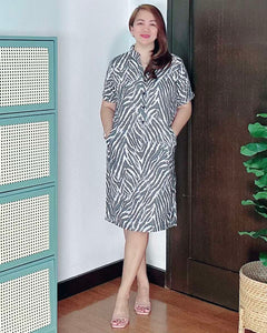 *Bea Printed Dress 0443