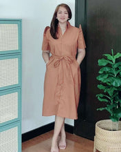 Load image into Gallery viewer, *Amor Filipiñana Premium Linen Dress 0004