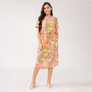 Aimee Printed Dress 0031