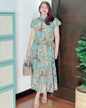 Load image into Gallery viewer, *Bela Maxi Printed Dress 0124